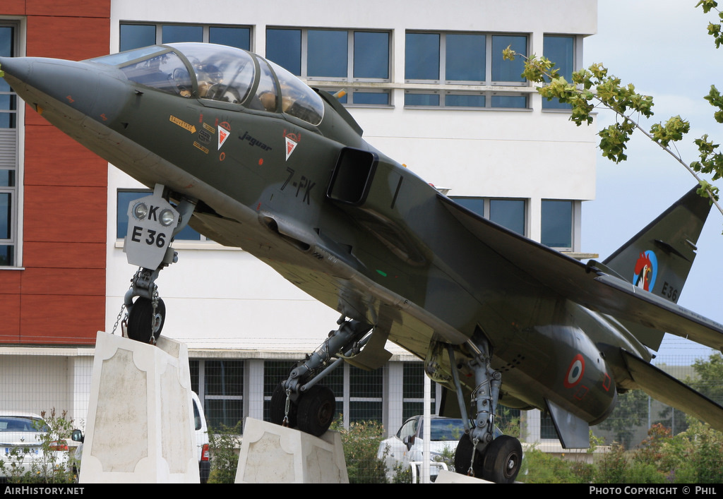 Aircraft Photo of E36 | Sepecat Jaguar E | France - Air Force | AirHistory.net #215680