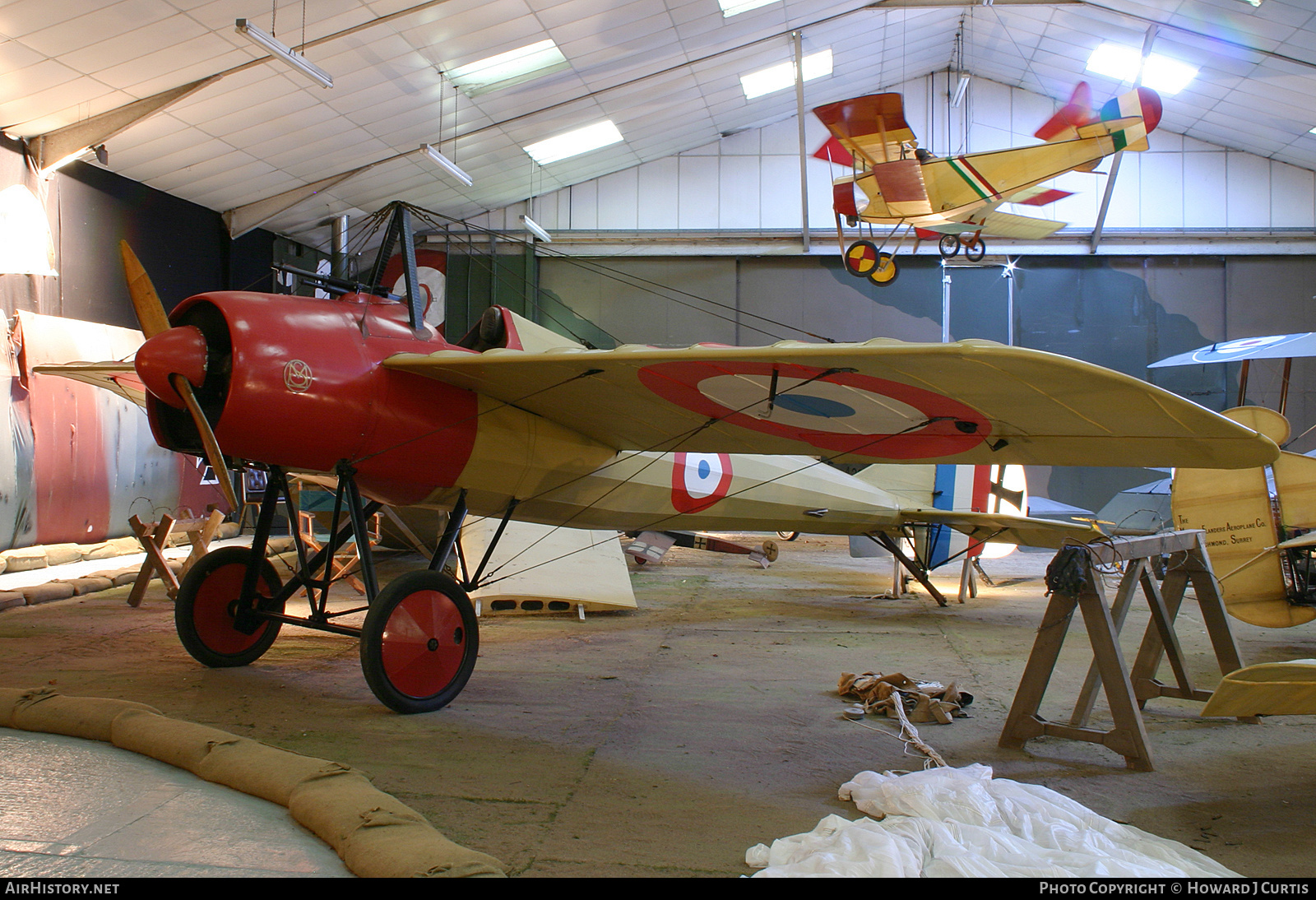 Aircraft Photo of G-AWBU / MS824 | Morane-Saulnier N (replica) | France - Air Force | AirHistory.net #215692