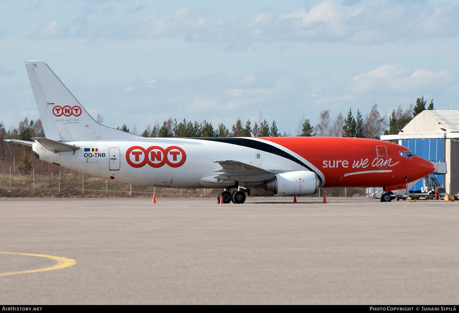 Aircraft Photo of OO-TNB | Boeing 737-3T0(SF) | TNT Airways | AirHistory.net #215713
