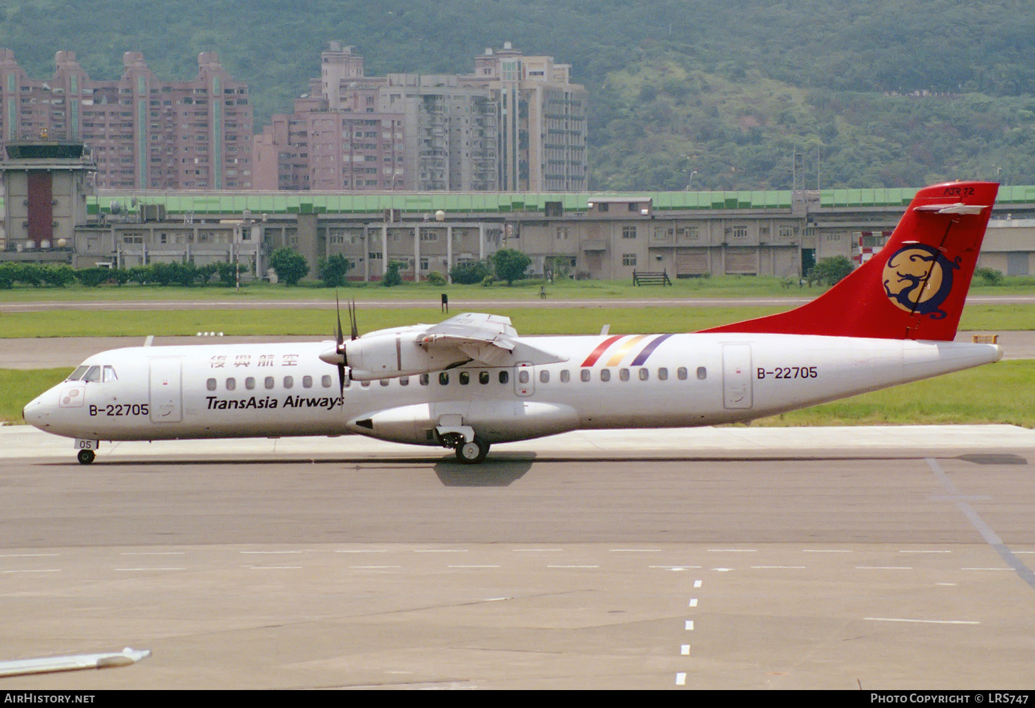 Aircraft Photo of B-22705 | ATR ATR-72-201 | TransAsia Airways | AirHistory.net #215717