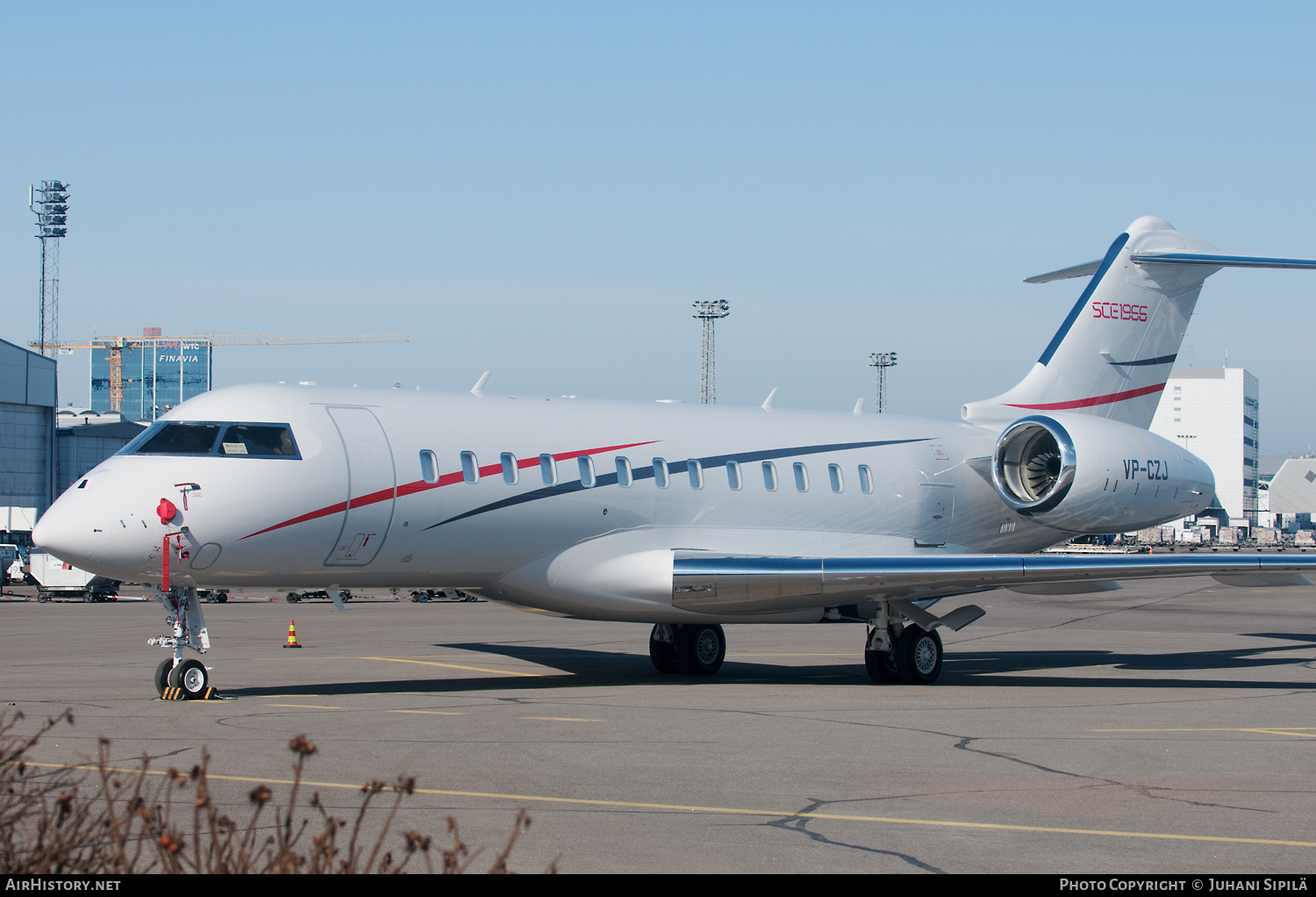 Aircraft Photo of VP-CZJ | Bombardier Global 6000 (BD-700-1A10) | AirHistory.net #215718