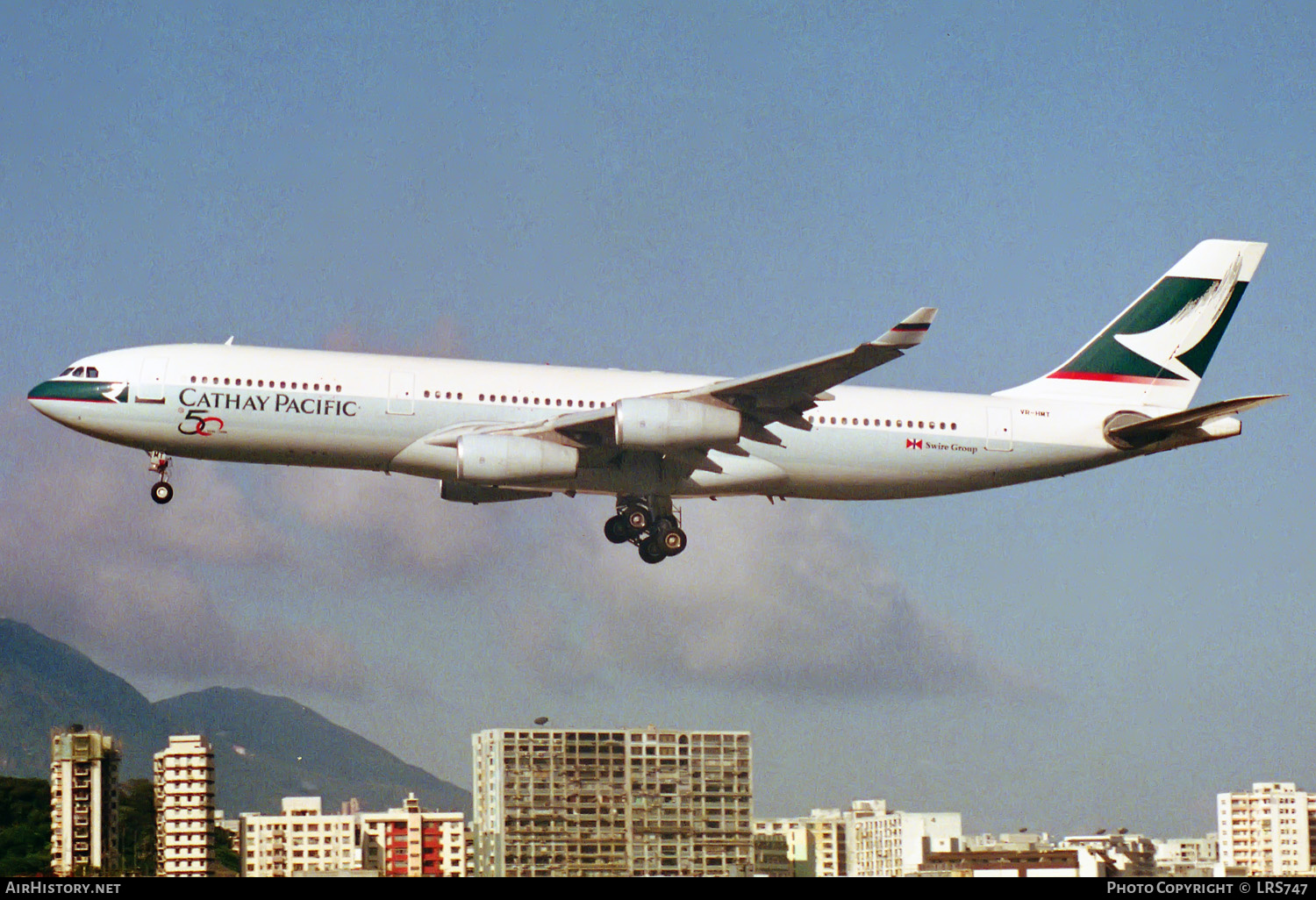 Aircraft Photo of VR-HMT | Airbus A340-211 | Cathay Pacific Airways | AirHistory.net #215724