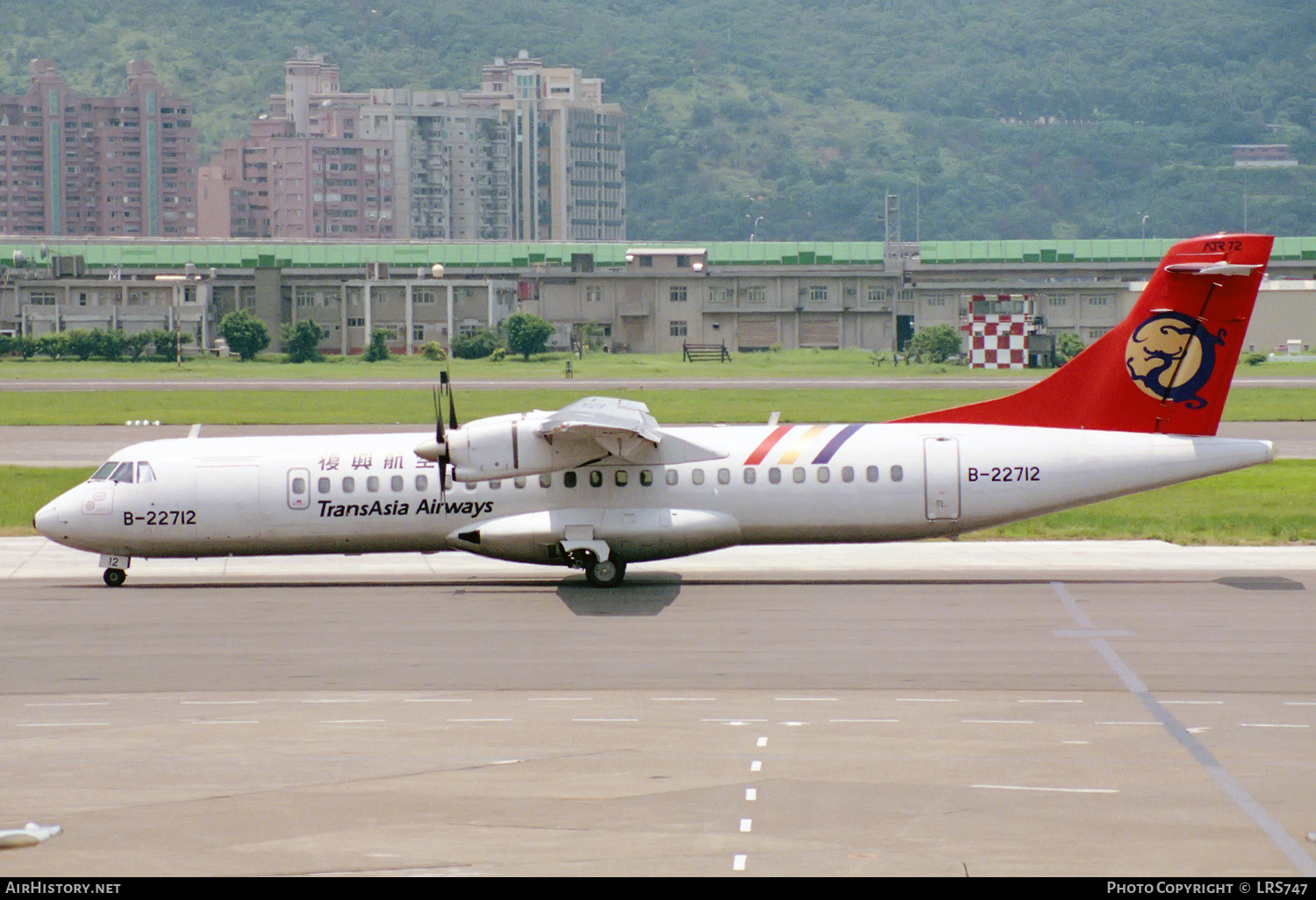 Aircraft Photo of B-22712 | ATR ATR-72-202 | TransAsia Airways | AirHistory.net #215733