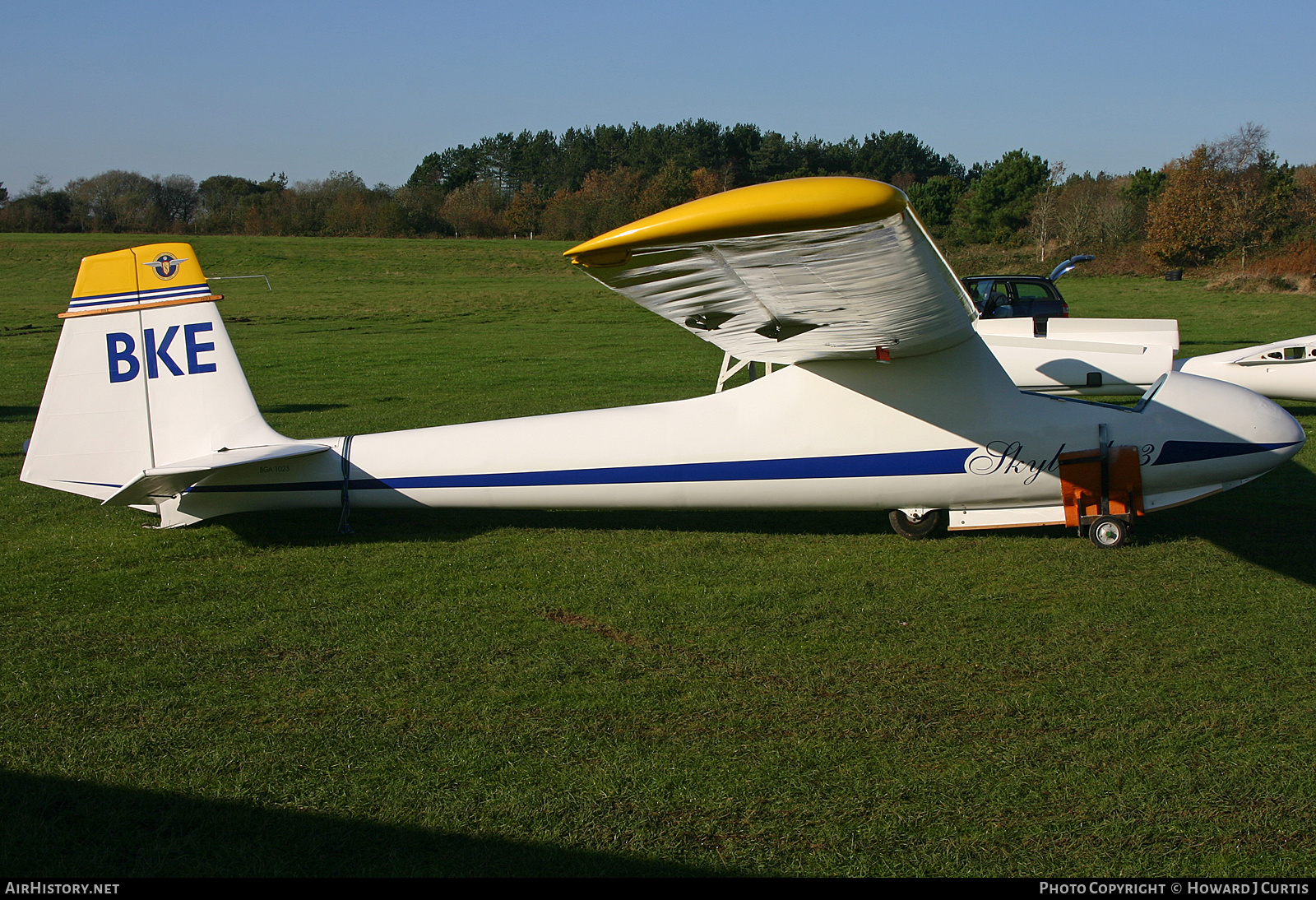 Aircraft Photo of BGA1023 | Slingsby T-43 Skylark 3F | AirHistory.net #215758