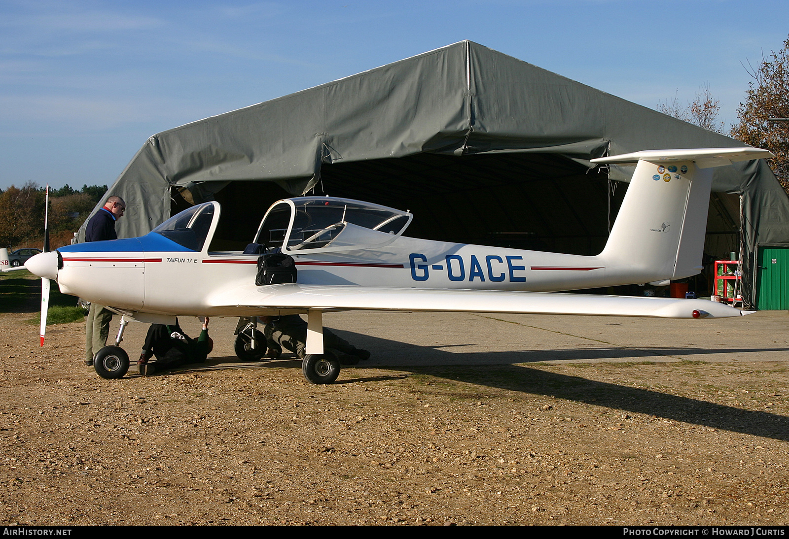 Aircraft Photo of G-OACE | Valentin Taifun 17E | AirHistory.net #215761