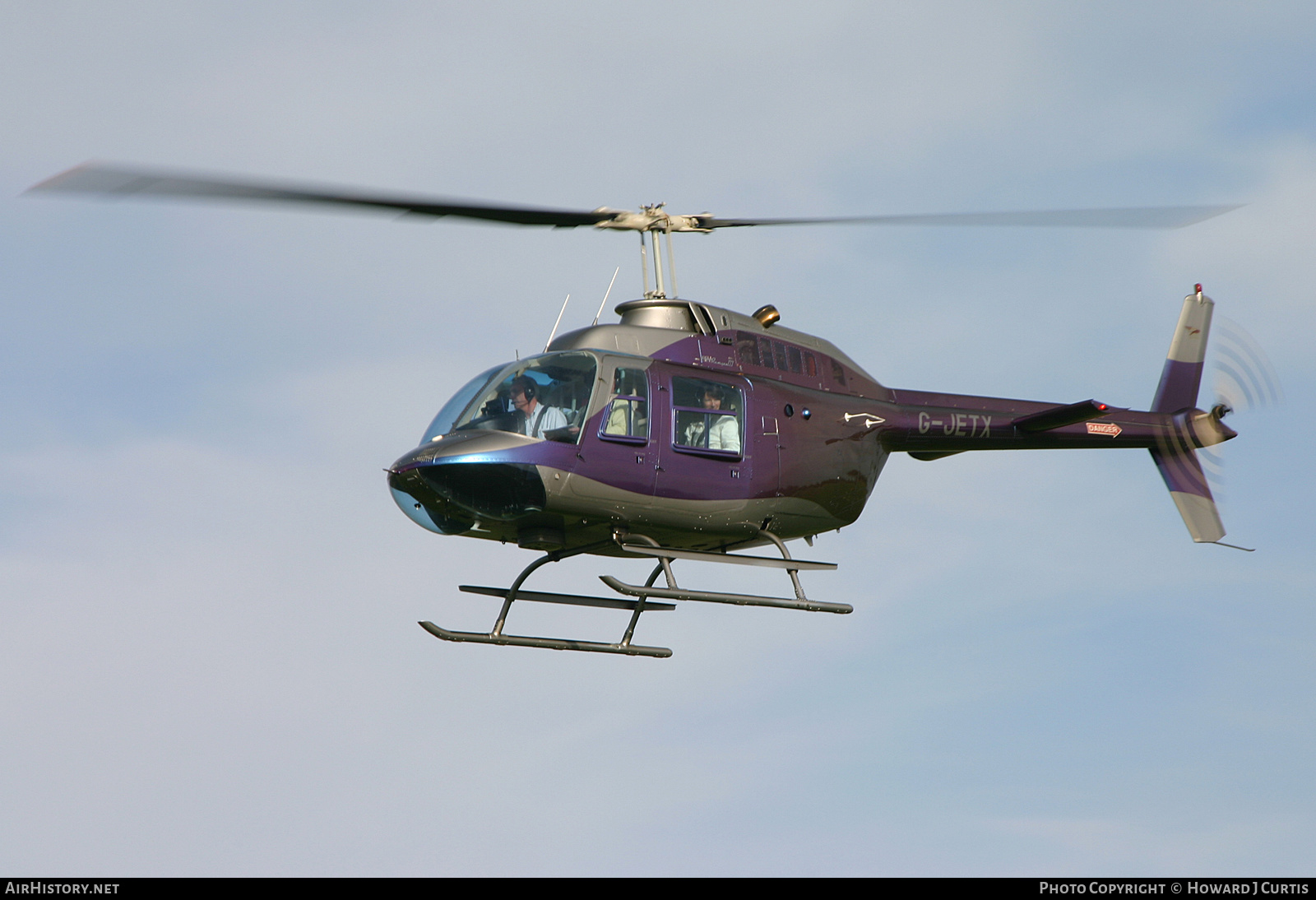 Aircraft Photo of G-JETX | Bell 206B-3 JetRanger III | AirHistory.net #215764