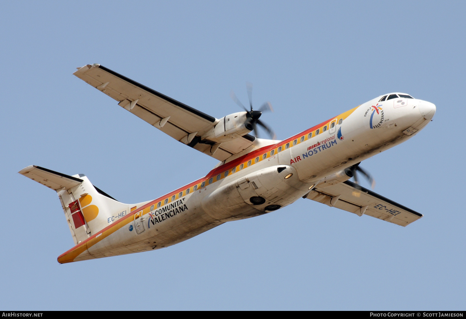 Aircraft Photo of EC-HEI | ATR ATR-72-500 (ATR-72-212A) | Iberia Regional | AirHistory.net #215768