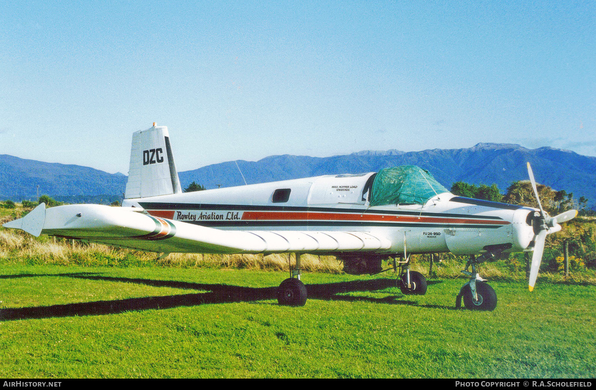 Aircraft Photo of ZK-DZC / DZC | Fletcher FU-24-950 | Rowley Aviation | AirHistory.net #215806