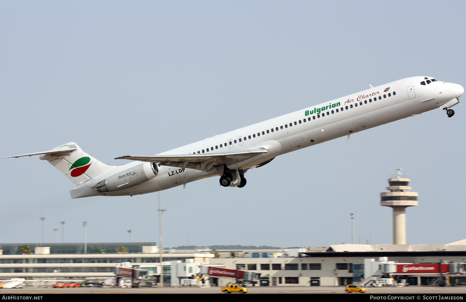 Aircraft Photo of LZ-LDP | McDonnell Douglas MD-82 (DC-9-82) | Bulgarian Air Charter | AirHistory.net #215813