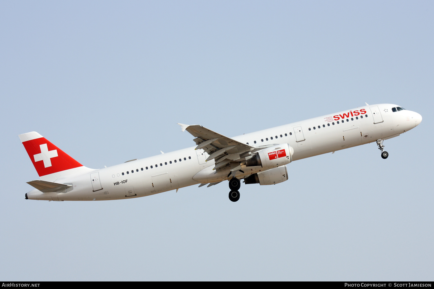 Aircraft Photo of HB-IOF | Airbus A321-111 | Swiss International Air Lines | AirHistory.net #215814