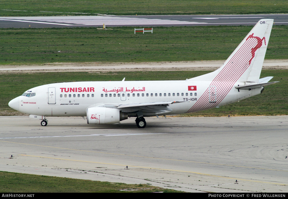 Aircraft Photo of TS-IOR | Boeing 737-6H3 | Tunisair | AirHistory.net #215817