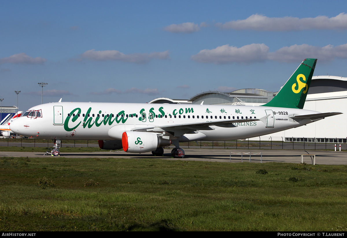 Aircraft Photo of B-9928 | Airbus A320-214 | Spring Airlines | AirHistory.net #215822