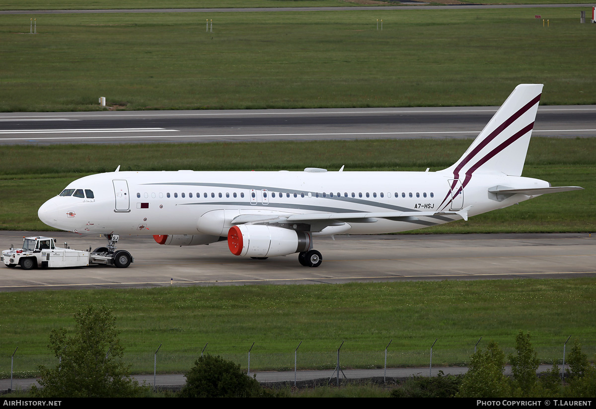 Aircraft Photo of A7-HSJ | Airbus ACJ320 (A320-232/CJ) | AirHistory.net #215823