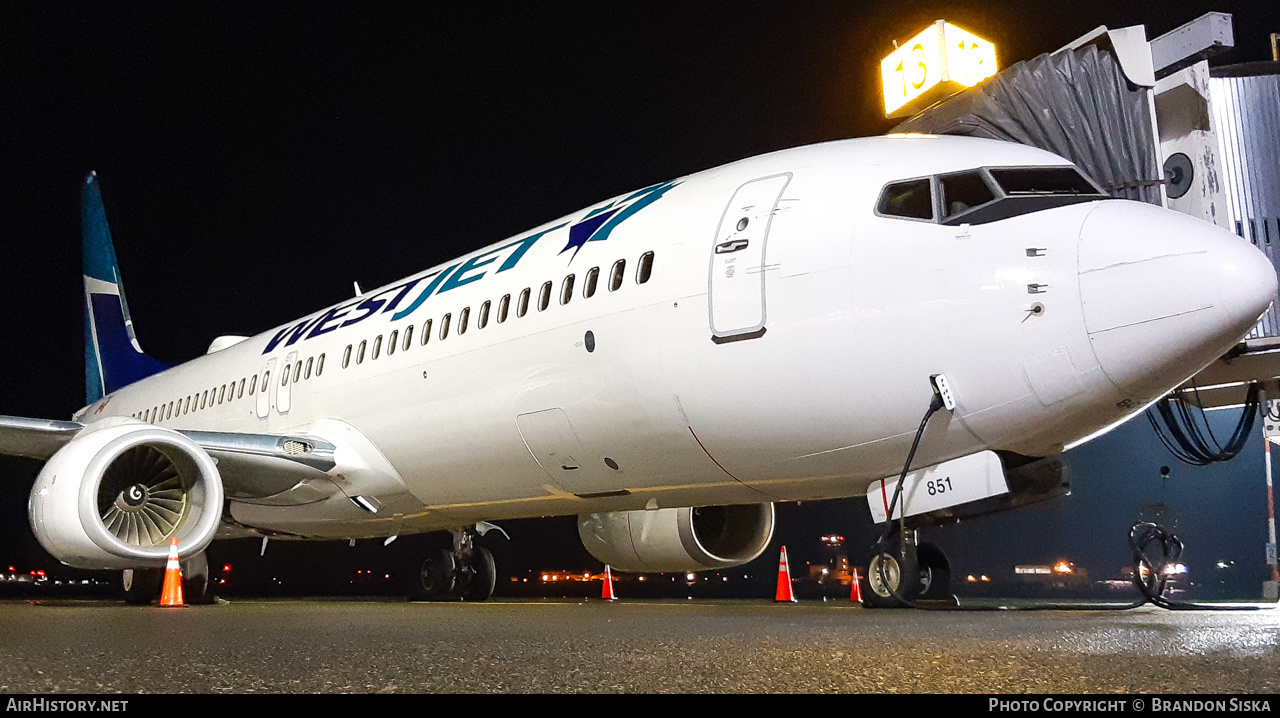 Aircraft Photo of C-FXMS | Boeing 737-800 | WestJet | AirHistory.net #215829