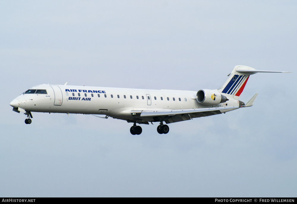 Aircraft Photo of F-GRZJ | Bombardier CRJ-701 (CL-600-2C10) | Air France | AirHistory.net #215830