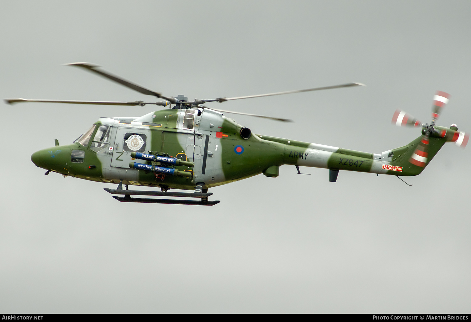 Aircraft Photo of XZ647 | Westland WG-13 Lynx AH7 | UK - Army | AirHistory.net #215847