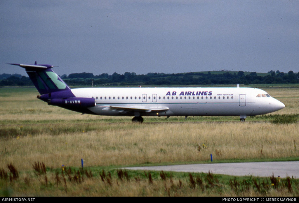 Aircraft Photo of G-AVMN | BAC 111-510ED One-Eleven | AB Airlines | AirHistory.net #215851