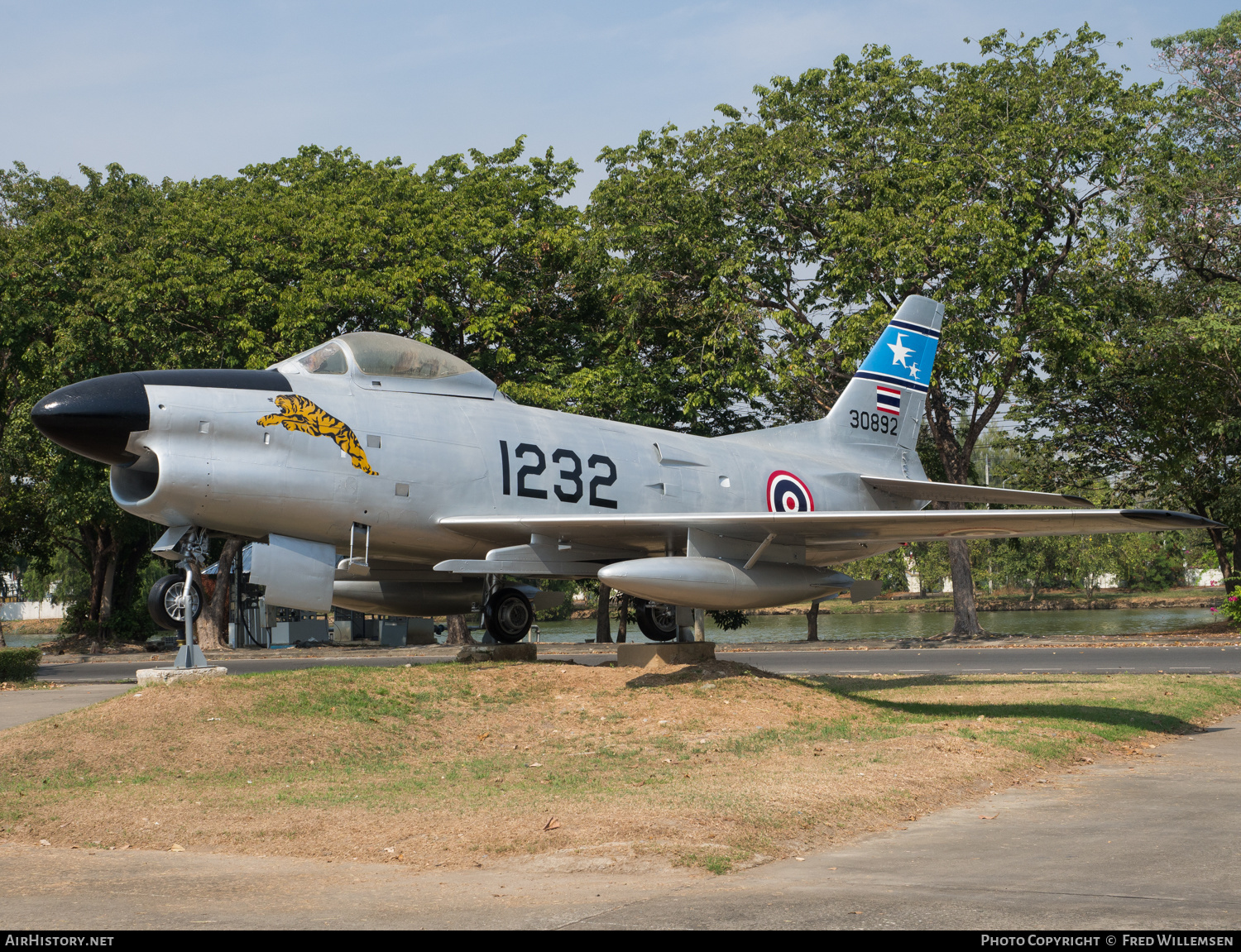 Aircraft Photo of KH17K-11/06 / 1232 | North American F-86L Sabre | Thailand - Air Force | AirHistory.net #215856
