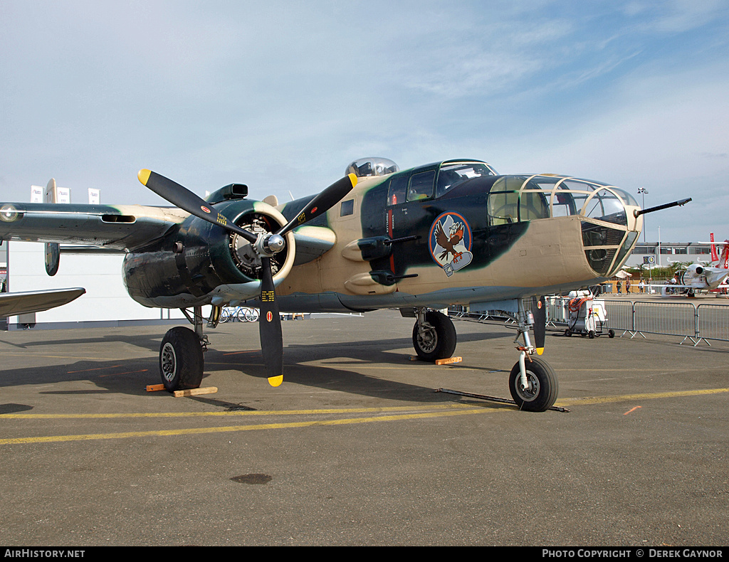 Aircraft Photo of F-AZZU / 458811 | North American B-25J Mitchell | USA - Air Force | AirHistory.net #215860