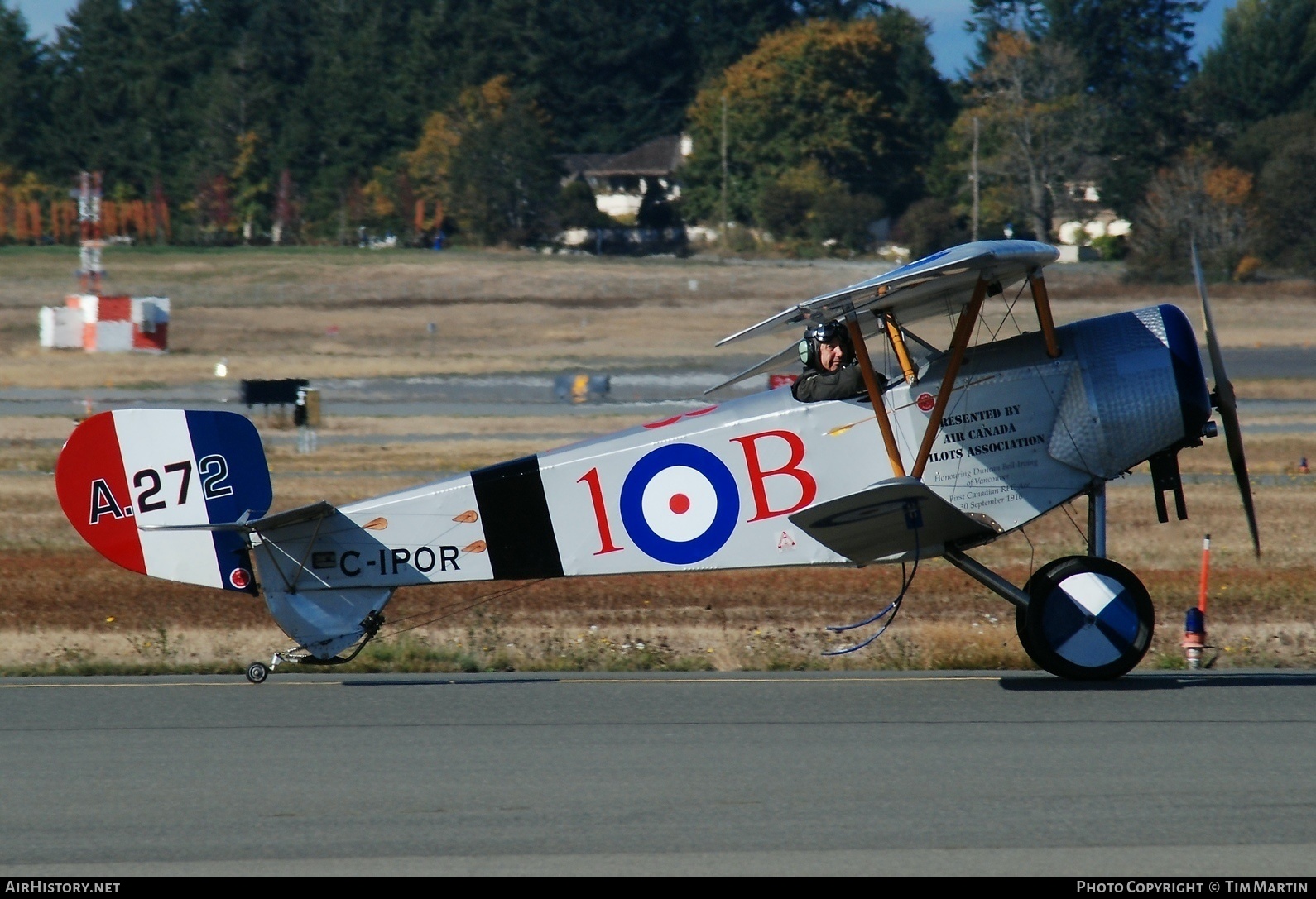 Aircraft Photo of C-IPOR / A.272 | Nieuport 11 (replica) | France - Air Force | AirHistory.net #215861