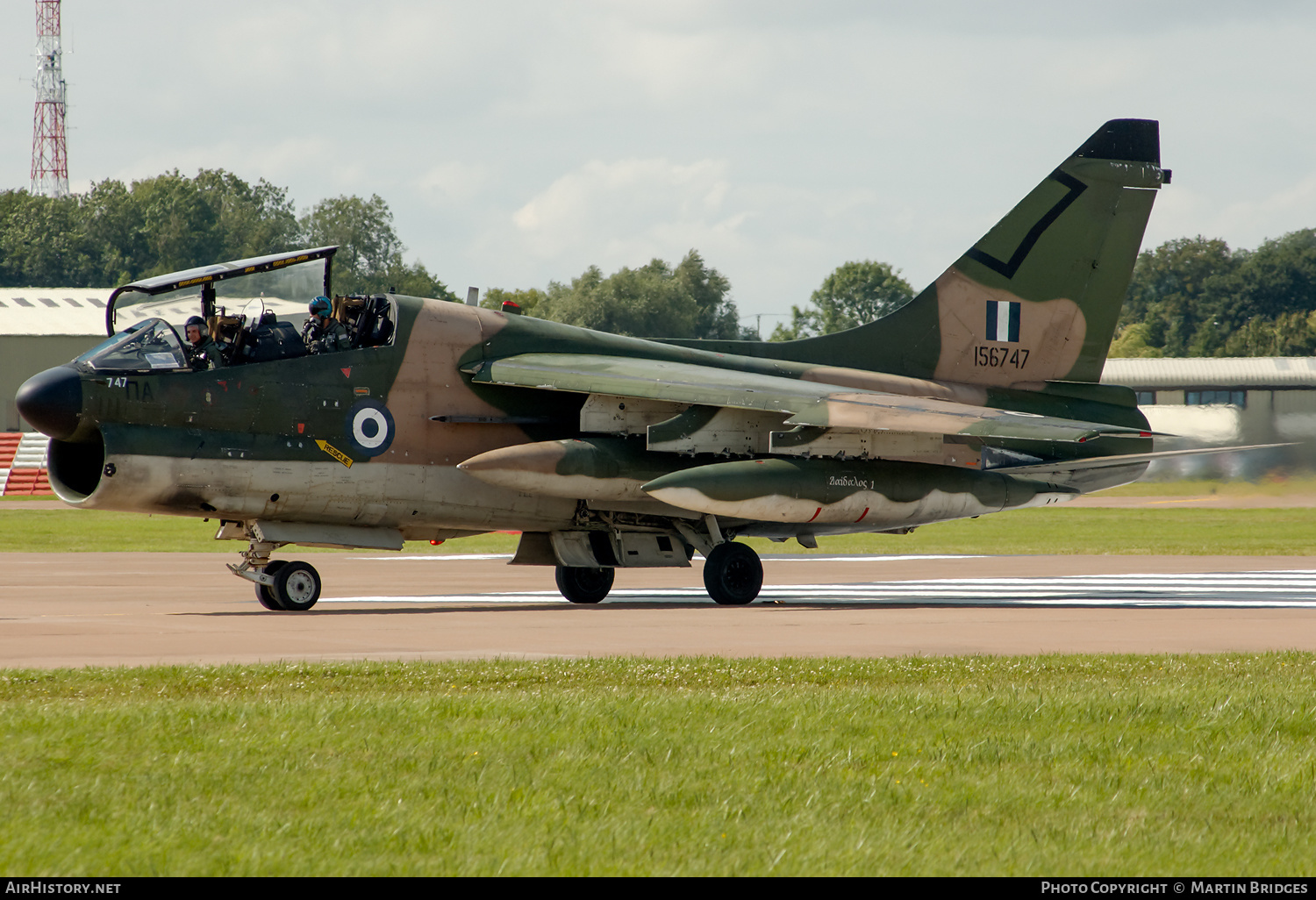 Aircraft Photo of 156747 | LTV TA-7C Corsair II | Greece - Air Force | AirHistory.net #215875