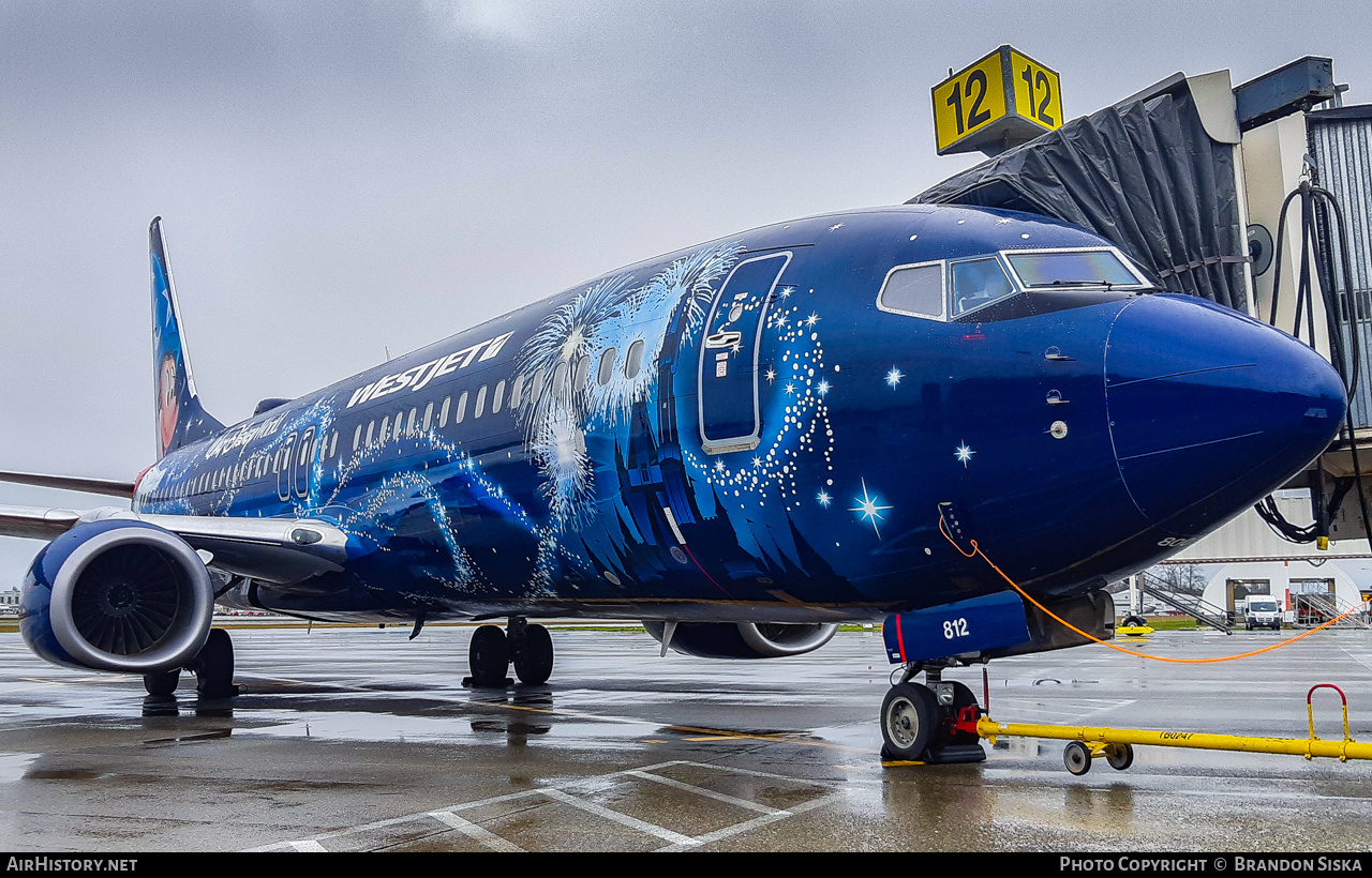 Aircraft Photo of C-GWSZ | Boeing 737-8CT | WestJet | AirHistory.net #215885