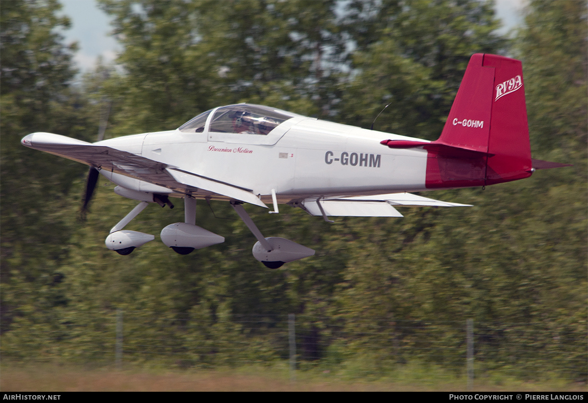 Aircraft Photo of C-GOHM | Van's RV-9A | AirHistory.net #215889