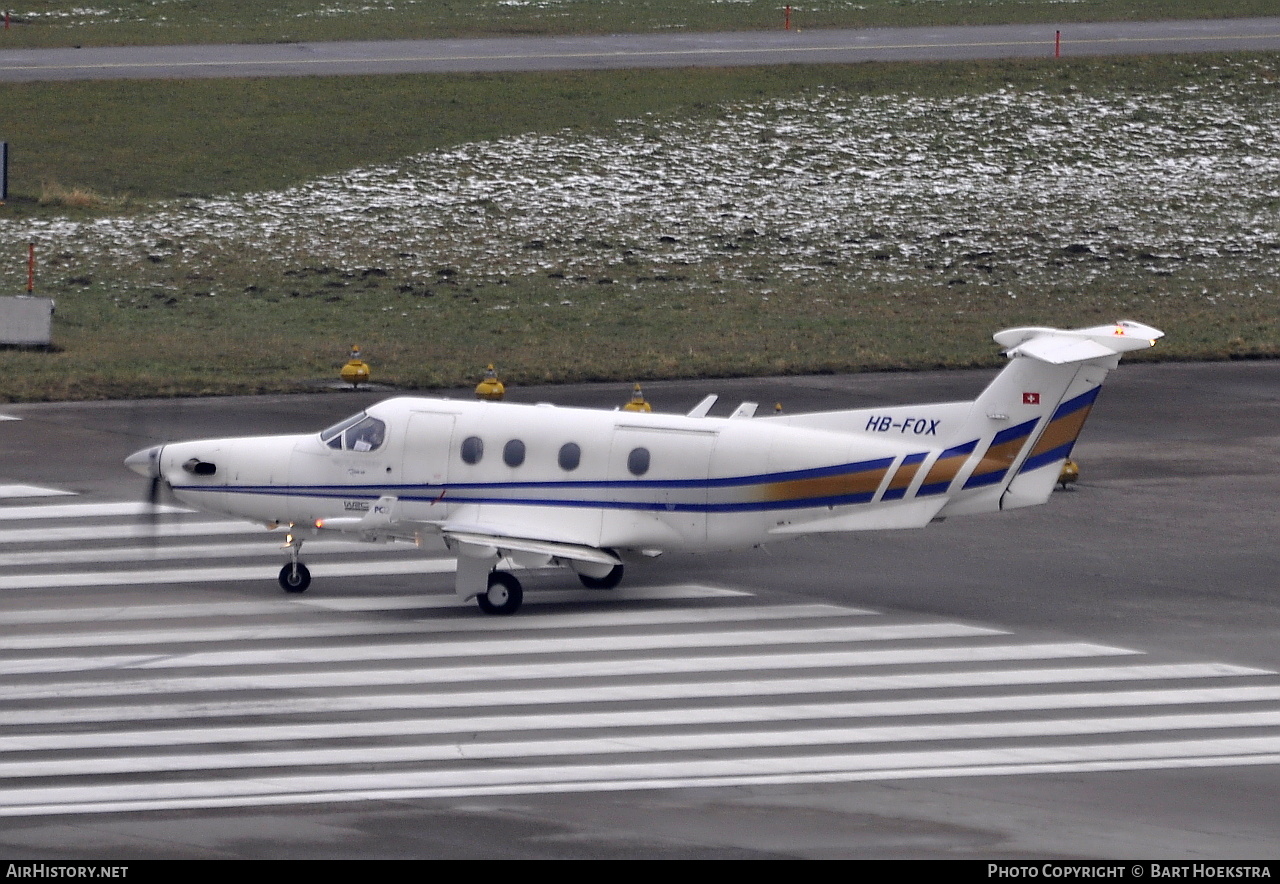 Aircraft Photo of HB-FOX | Pilatus PC-12/45 | AirHistory.net #215903