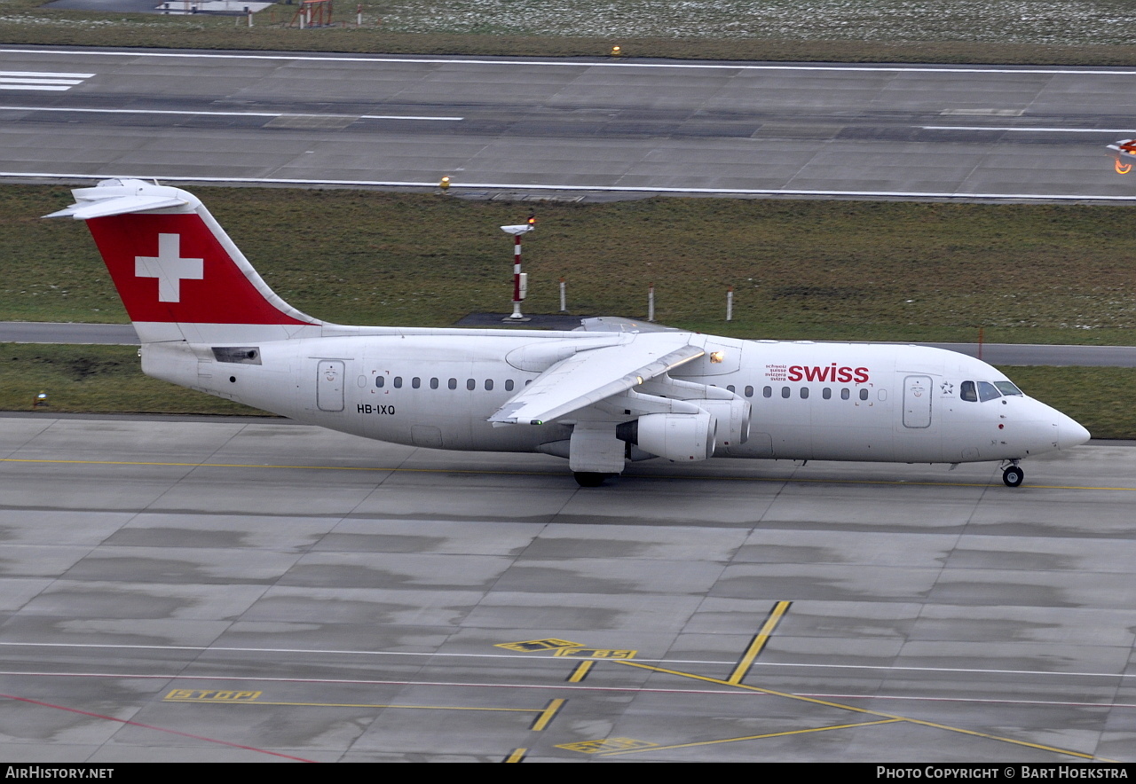 Aircraft Photo of HB-IXQ | British Aerospace Avro 146-RJ100 | Swiss International Air Lines | AirHistory.net #215905