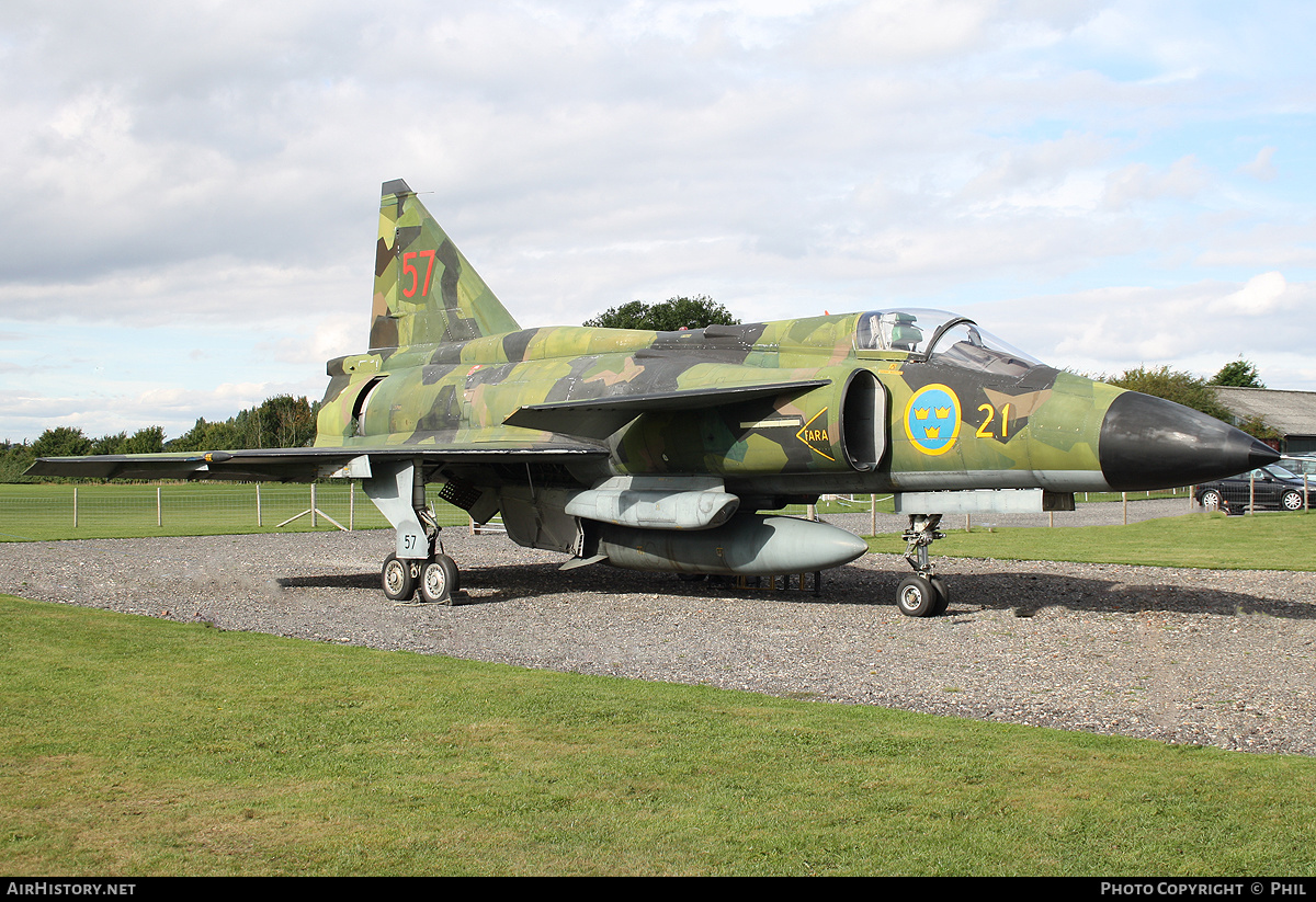 Aircraft Photo of 37918 | Saab AJSH37 Viggen | Sweden - Air Force | AirHistory.net #215912