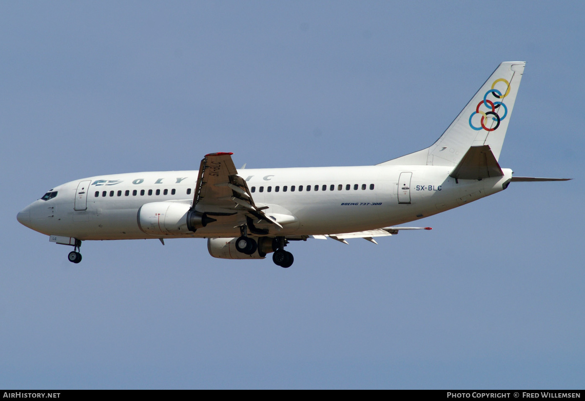 Aircraft Photo of SX-BLC | Boeing 737-3Q8 | Olympic | AirHistory.net #215916