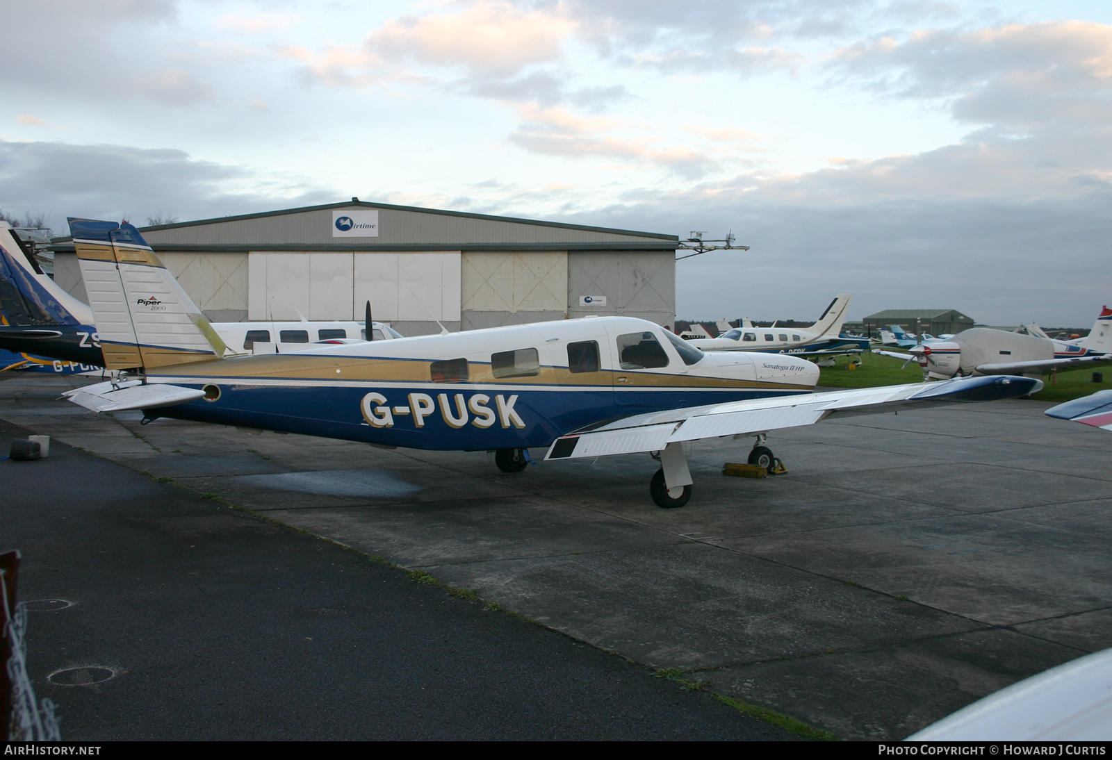 Aircraft Photo of G-PUSK | Piper PA-32-301 Saratoga SP | AirHistory.net #215922