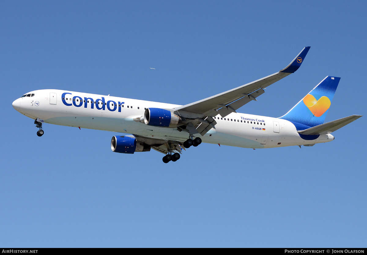 Aircraft Photo of D-ABUB | Boeing 767-330/ER | Condor Flugdienst | AirHistory.net #215942