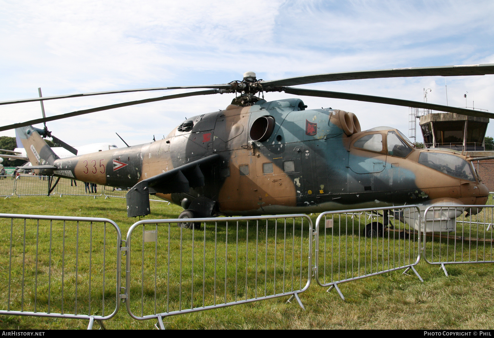 Aircraft Photo of 335 | Mil Mi-24D | Hungary - Air Force | AirHistory.net #215947