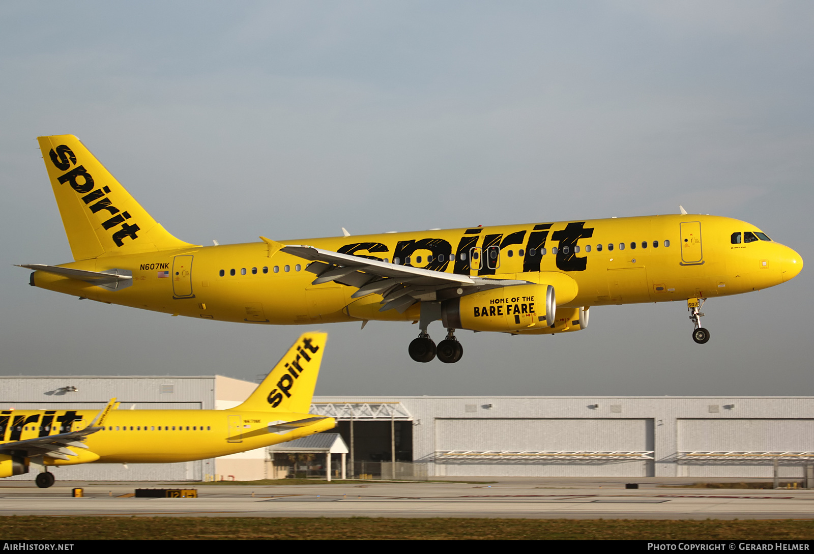 Aircraft Photo of N607NK | Airbus A320-232 | Spirit Airlines | AirHistory.net #215959