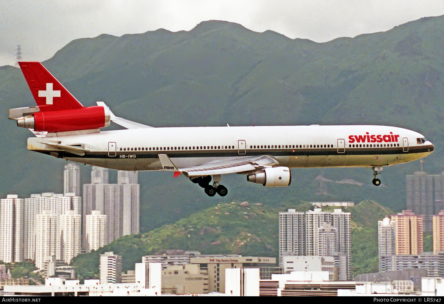 Aircraft Photo of HB-IWG | McDonnell Douglas MD-11 | Swissair | AirHistory.net #215964
