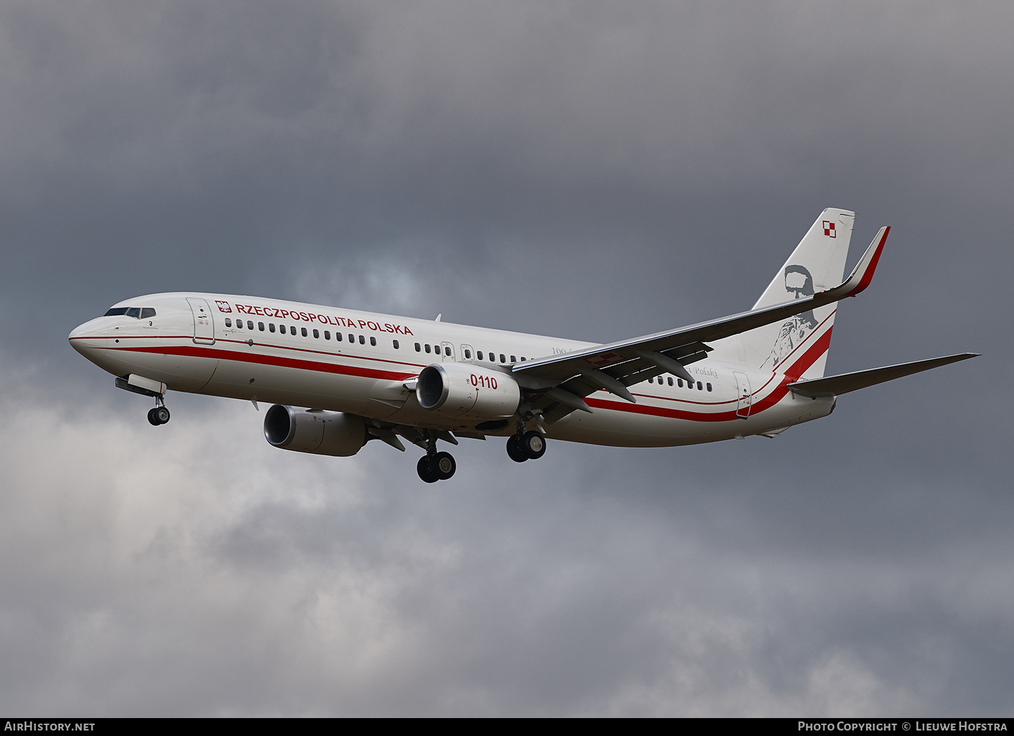 Aircraft Photo of 0110 | Boeing 737-800 | Poland - Air Force | AirHistory.net #215967