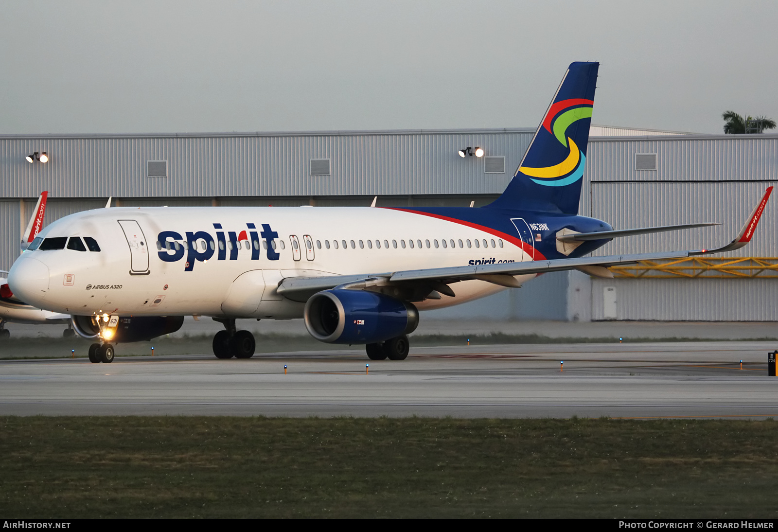 Aircraft Photo of N631NK | Airbus A320-232 | Spirit Airlines | AirHistory.net #215968