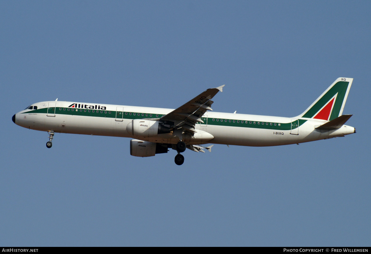 Aircraft Photo of I-BIXQ | Airbus A321-112 | Alitalia | AirHistory.net #215978