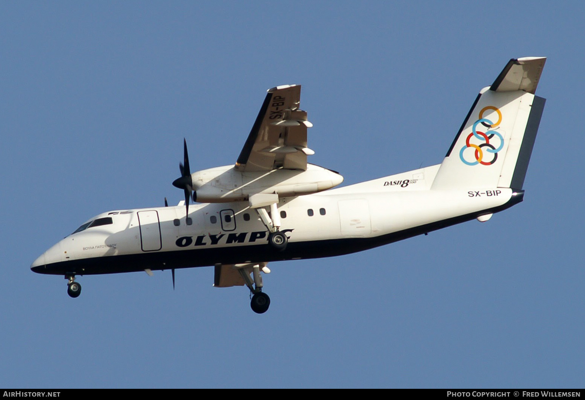 Aircraft Photo of SX-BIP | De Havilland Canada DHC-8-102 Dash 8 | Olympic | AirHistory.net #215979