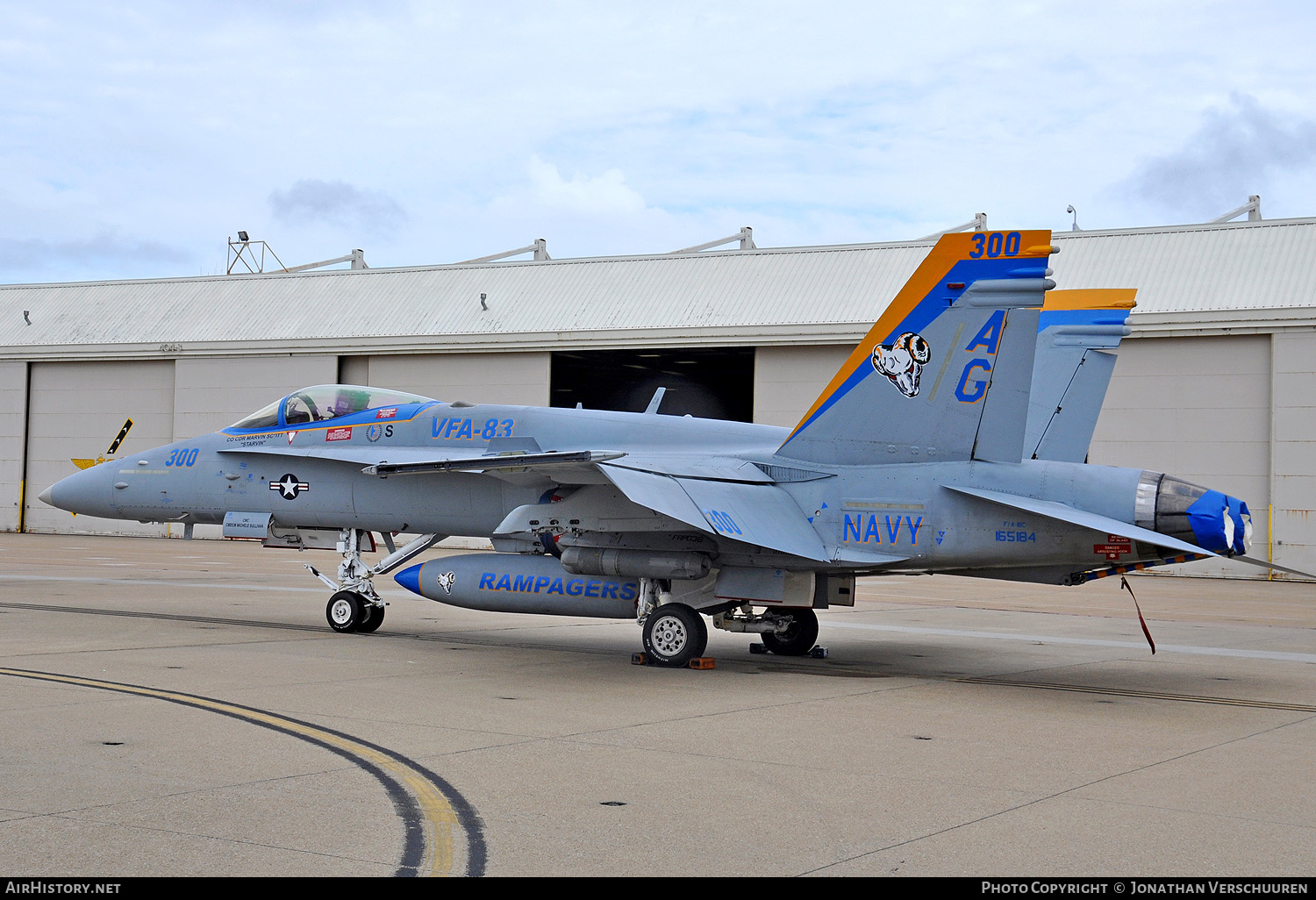 Aircraft Photo of 165184 | McDonnell Douglas F/A-18C Hornet | USA - Navy | AirHistory.net #215983