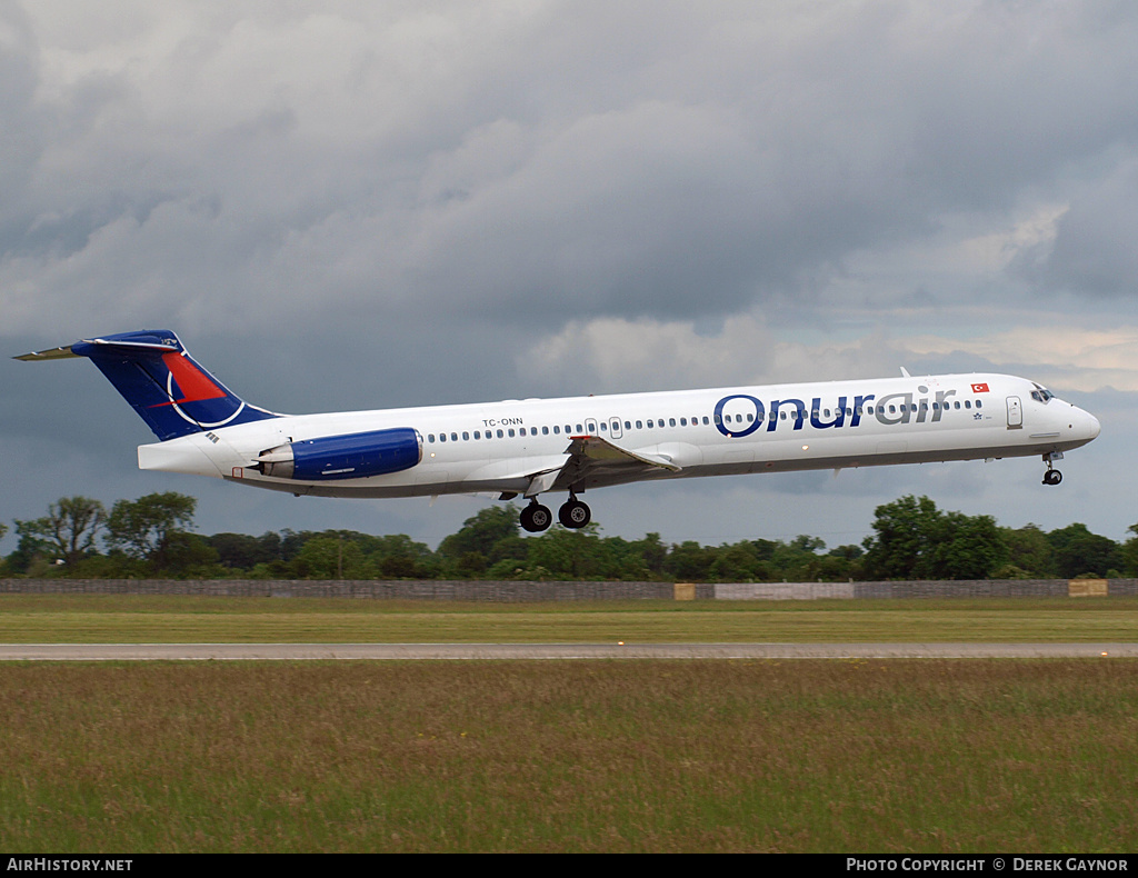 Aircraft Photo of TC-ONN | McDonnell Douglas MD-88 | Onur Air | AirHistory.net #215988