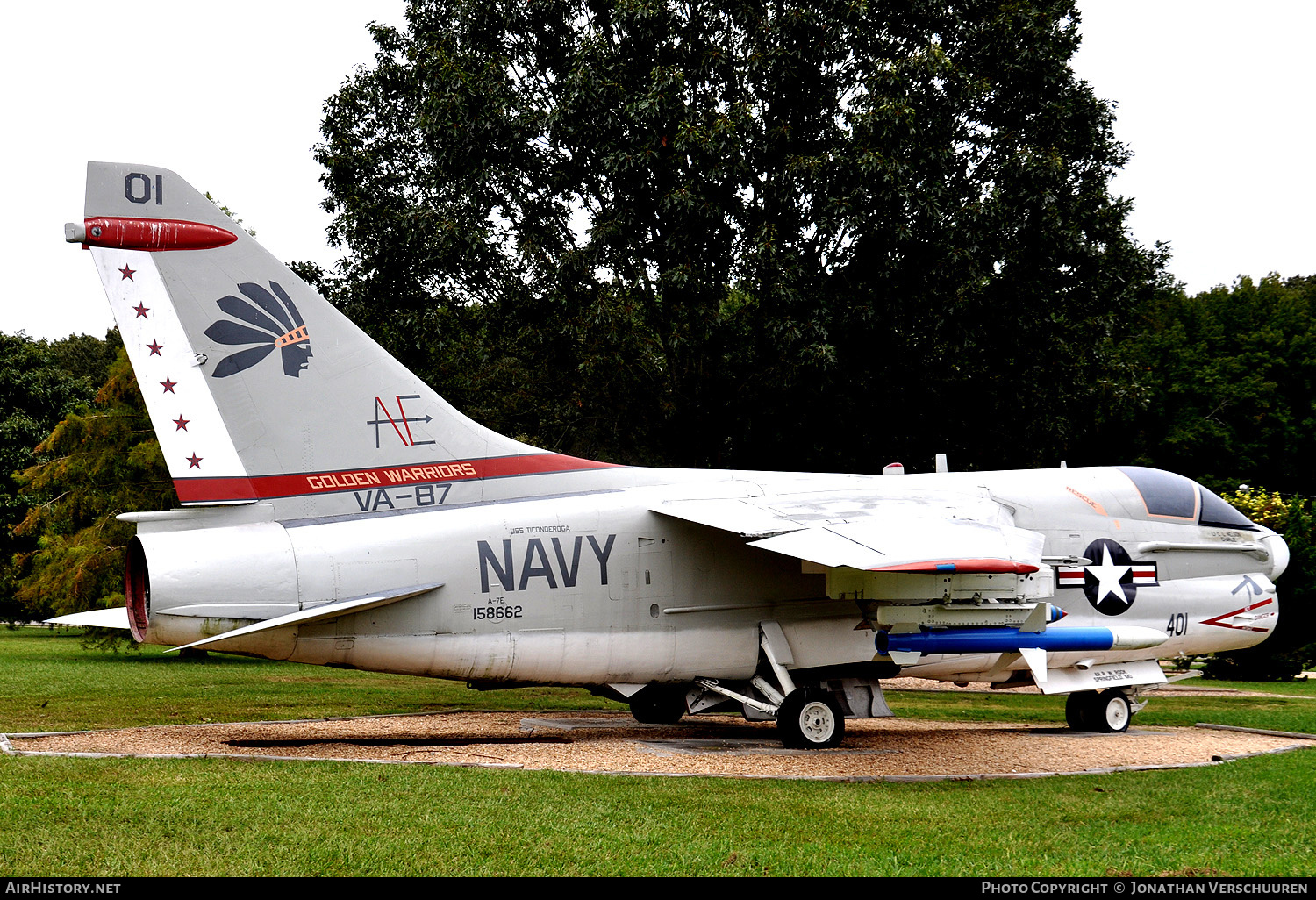 Aircraft Photo of 158662 | LTV A-7E Corsair II | USA - Navy | AirHistory.net #215996