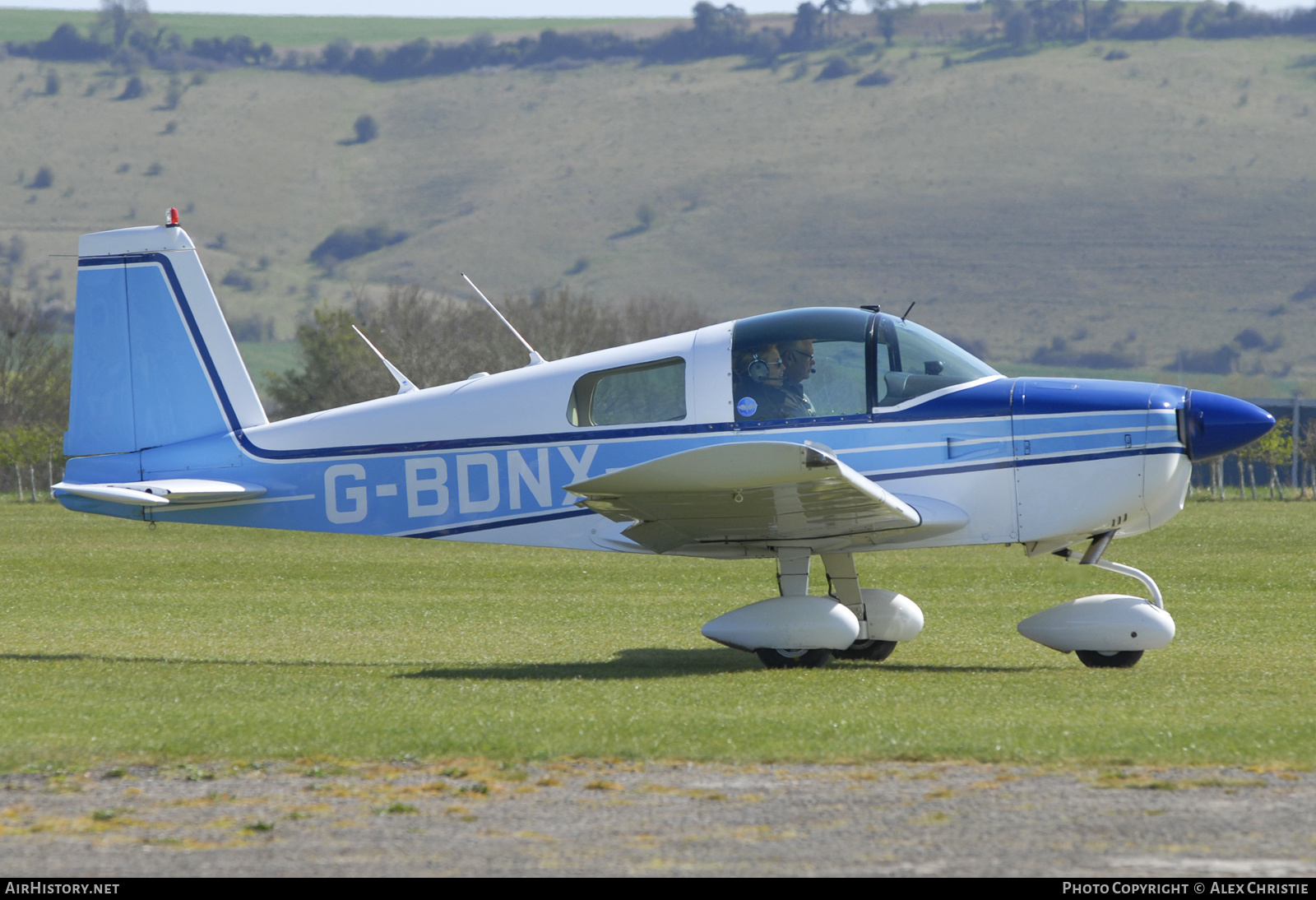 Aircraft Photo of G-BDNX | Grumman American AA-1B Trainer | AirHistory.net #215998