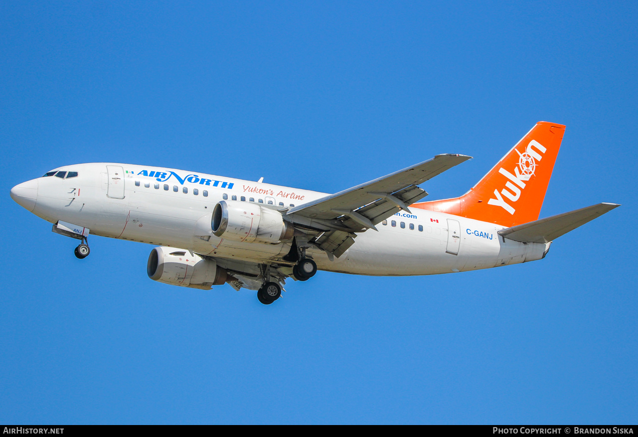 Aircraft Photo of C-GANJ | Boeing 737-548 | Air North | AirHistory.net #216000