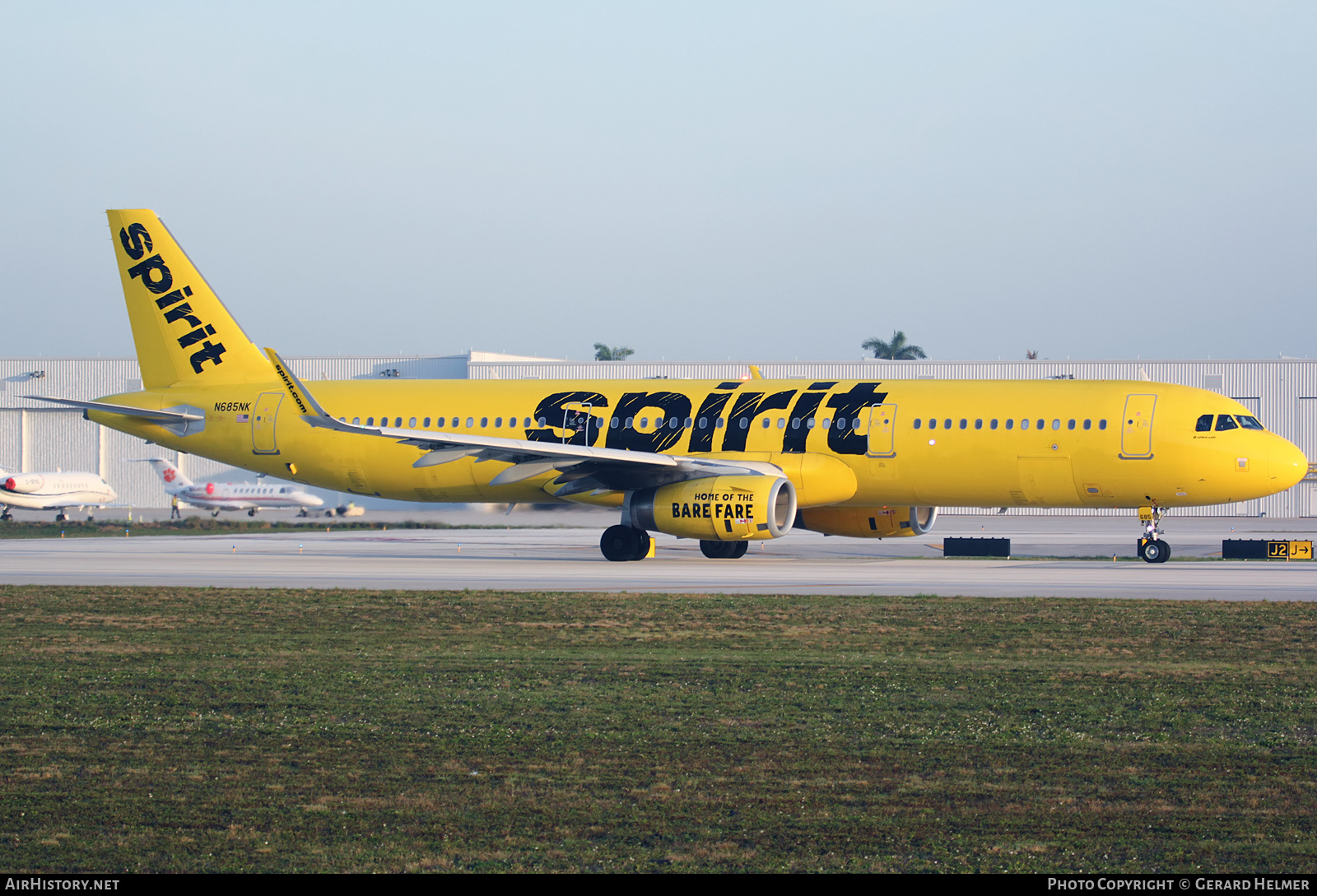 Aircraft Photo of N685NK | Airbus A321-231 | Spirit Airlines | AirHistory.net #216006