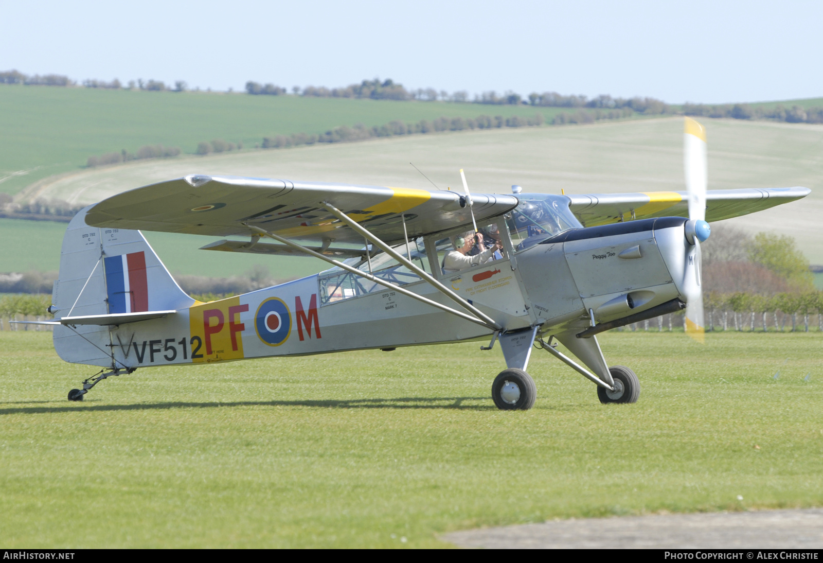 Aircraft Photo of G-ARRX / VF512 | Beagle Auster 6A Tugmaster | UK - Air Force | AirHistory.net #216008