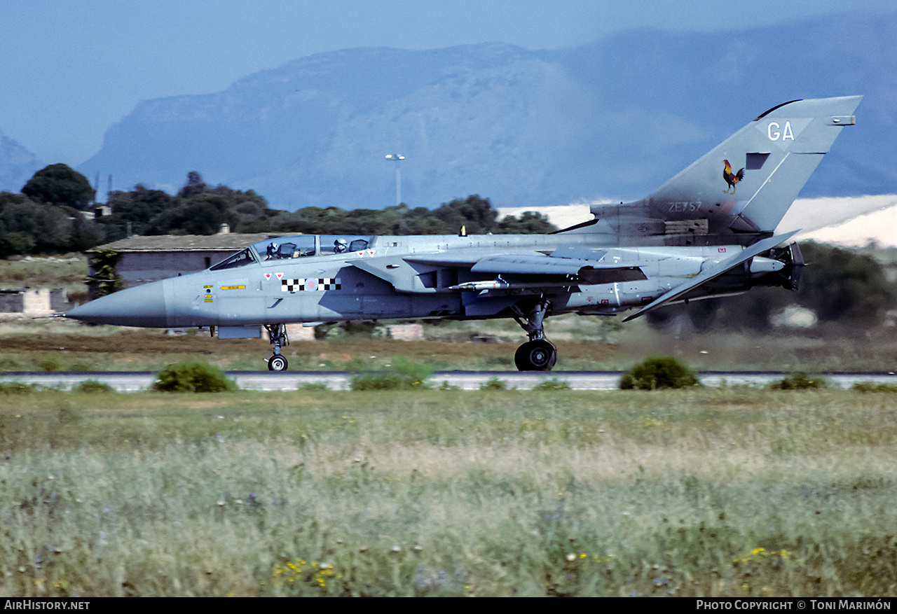 Aircraft Photo of ZE757 | Panavia Tornado F3 | UK - Air Force | AirHistory.net #216017