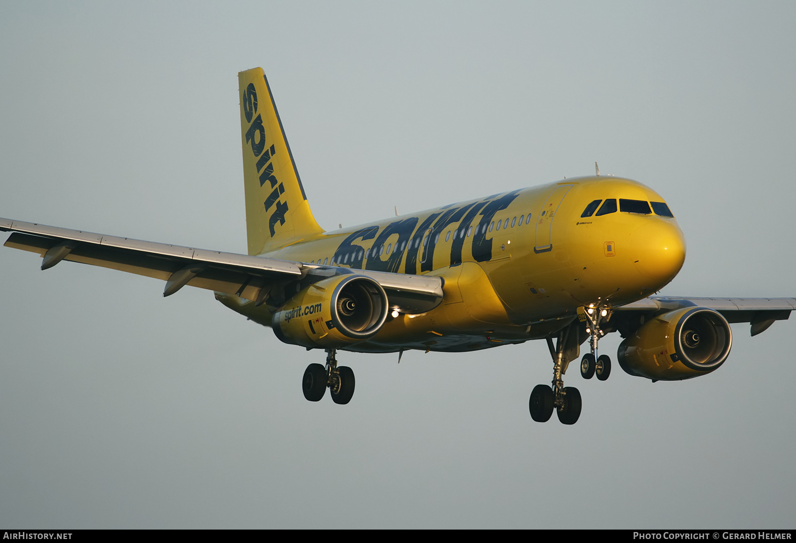 Aircraft Photo of N502NK | Airbus A319-132 | Spirit Airlines | AirHistory.net #216018