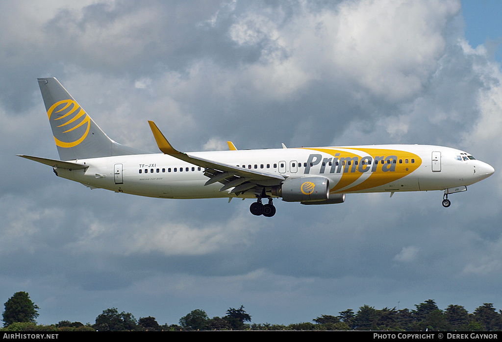 Aircraft Photo of TF-JXI | Boeing 737-8Q8 | Primera Air | AirHistory.net #216030